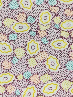 30s Repro Floral Fabric 2 Yards Grandpa’s Dots by P&B Textiles Quilting Cotton